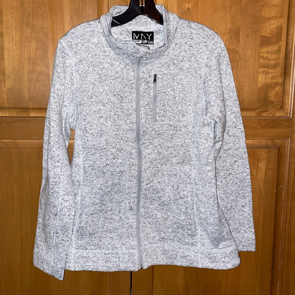 COPY - Gray Full Zip Fleece